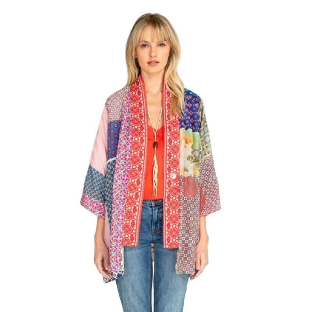 Johnny Was Onyx Kimono Reversible